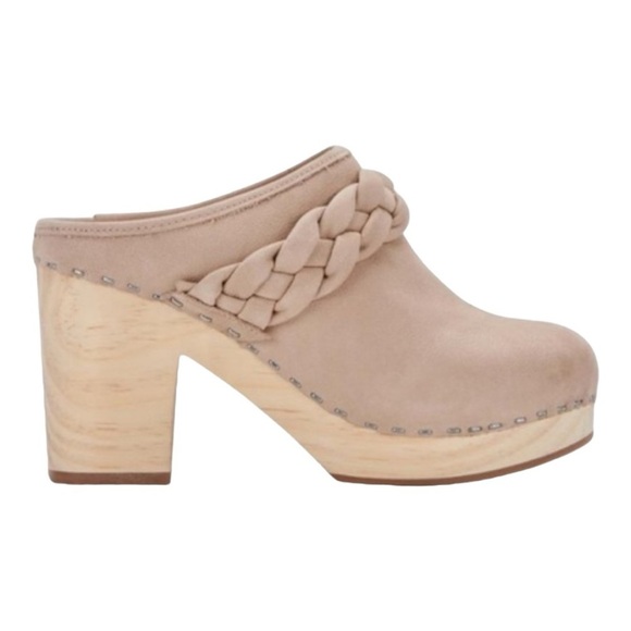 Dolce Vita Hila Braided Clog in Tan Suede - Picture 7 of 7